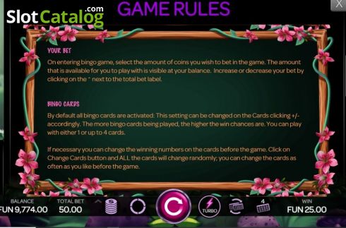 Скрин6. Bingo Fada da Fortuna слот
