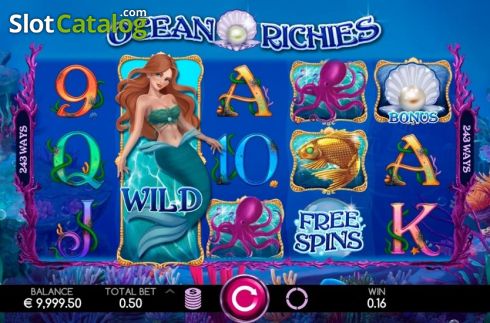 Скрин2. Ocean Richies (Caleta Gaming) слот