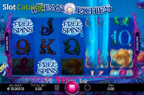 Скрин4. Ocean Richies (Caleta Gaming) слот