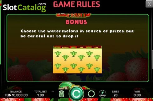 Скрин9. New Fruit (Caleta Gaming) слот