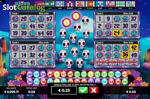 Скрин7. Senorita Calavera слот