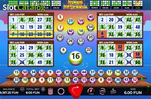 Скрин3. Bingo Pescaria слот