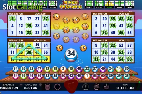 Скрин4. Bingo Pescaria слот