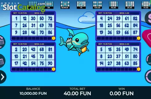 Скрин2. @Whale Bingo слот