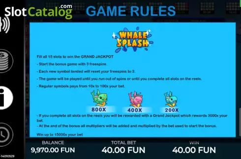 Скрин9. @Whale Bingo слот