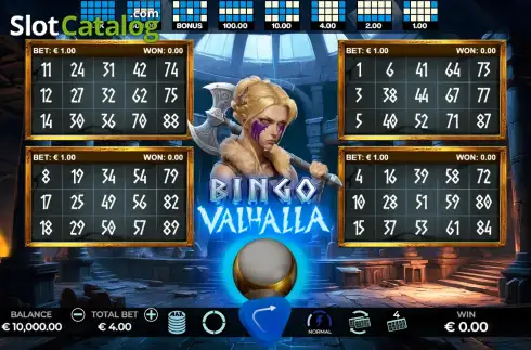Скрин2. Bingo Valhalla слот