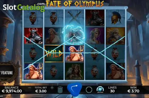 Скрин3. Fate of Olympus (Caleta Gaming) слот