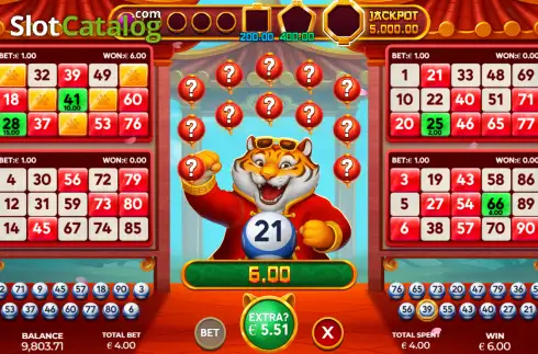Скрин3. Zen Tiger Bingo слот