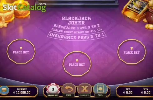 Скрин2. Blackjack Joker слот