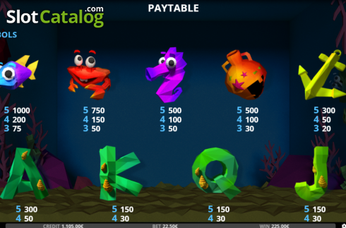 Скрин6. Fish and Wins слот