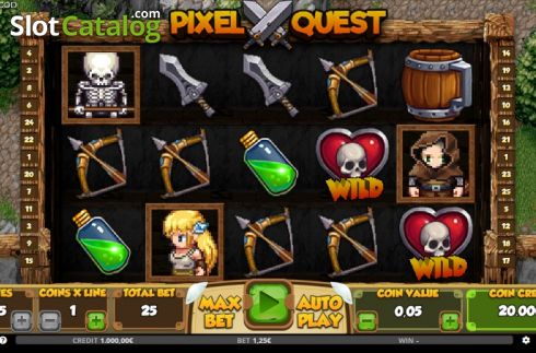 Скрин2. Pixel Quest (Capecod Gaming) слот