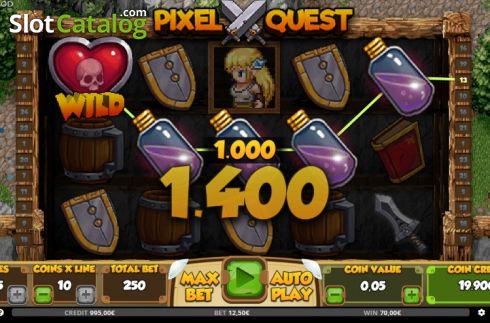 Скрин3. Pixel Quest (Capecod Gaming) слот