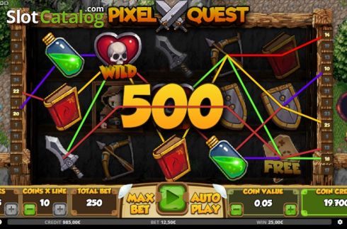 Скрин5. Pixel Quest (Capecod Gaming) слот