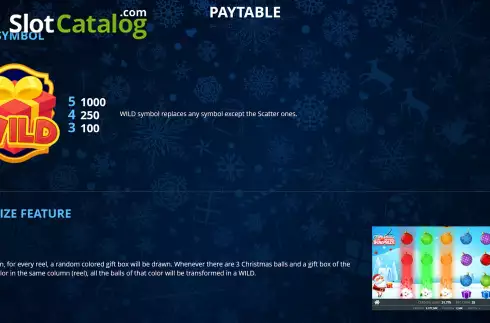 Скрин5. Christmas Surprise слот