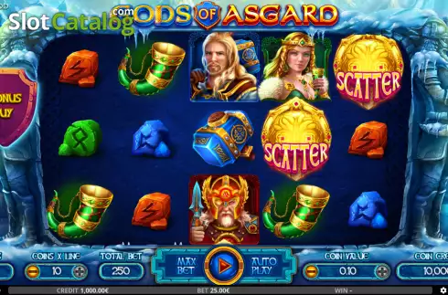 Скрин2. Gods of Asgard (Gods of Asgard) слот