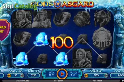 Скрин3. Gods of Asgard (Gods of Asgard) слот