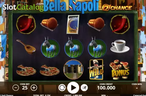 Скрин2. Bella Napoli 2nd Chance слот