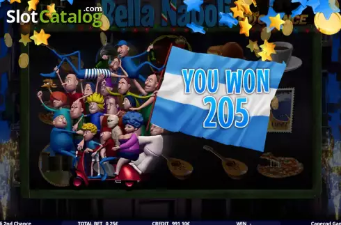 Скрин8. Bella Napoli 2nd Chance слот