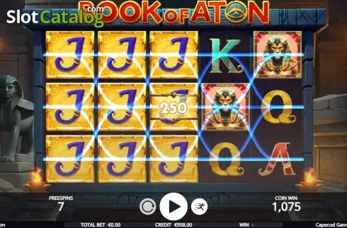 Скрин3. Book of Aton слот