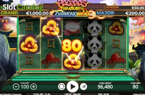 Скрин3. Diamond Heat Pagoda's Treasures слот