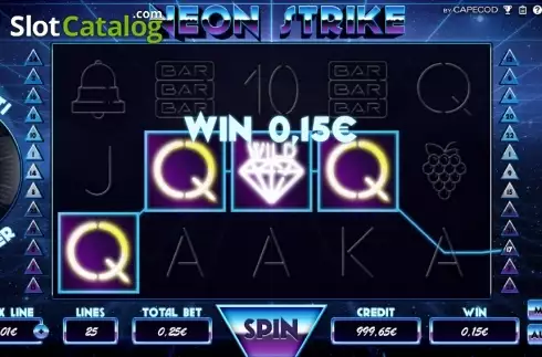 Скрин3. Neon Strike слот