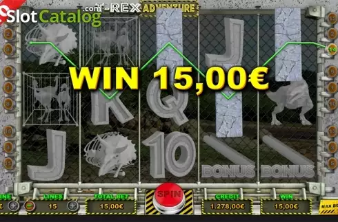 Скрин6. T Rex Adventure слот