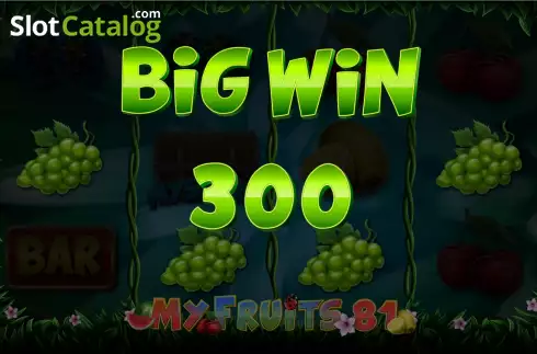 Скрин5. My Fruits 81 слот