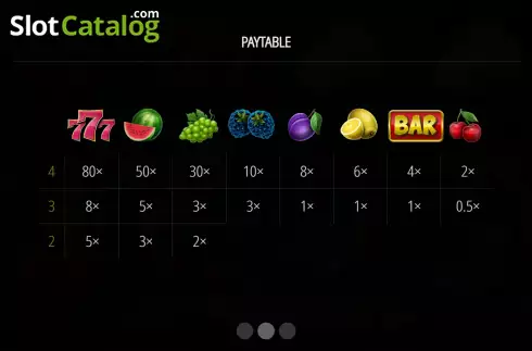 Скрин8. My Fruits 81 слот