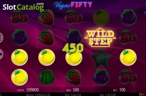Скрин4. Vegas Fifty слот
