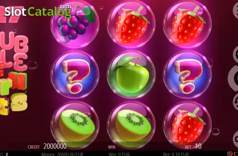 Скрин2. 27 Bubble Fruits слот