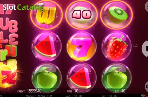 Скрин4. 27 Bubble Fruits слот