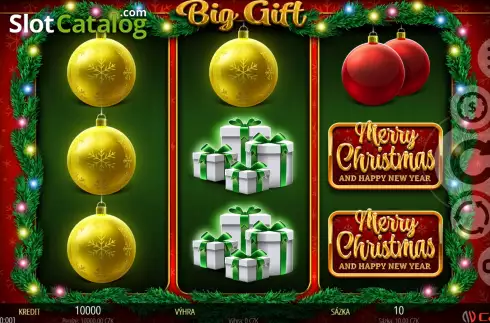 Скрин2. Big Gift слот