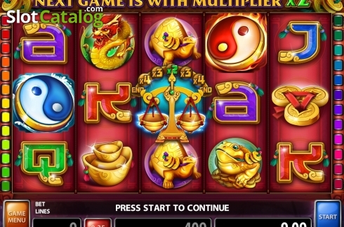 Скрин4. Scales of Luck слот