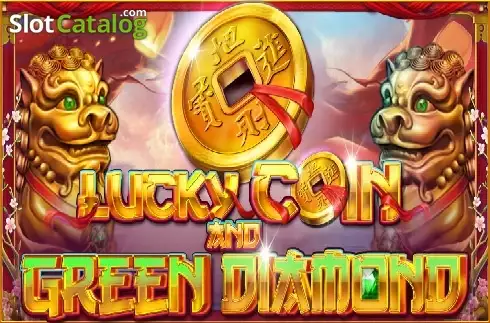 Lucky Coin and Green Diamond логотип Lucky Coin and Green Diamond логотип