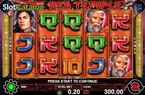 Скрин2. The Red Temple (Casino Technology) слот