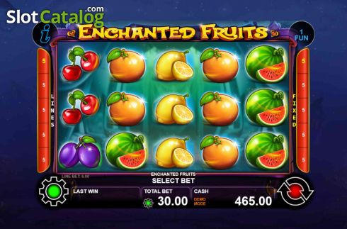 Скрин3. Enchanted Fruits слот