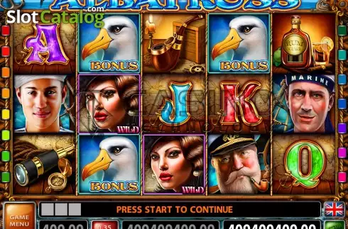 Скрин2. Albatross слот
