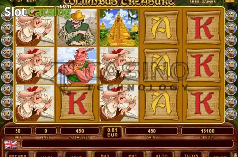 Скрин5. Columbus Treasure слот