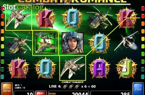 Скрин4. Combat Romance слот