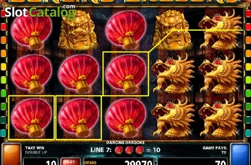 Скрин6. Dancing Dragons (CT) слот