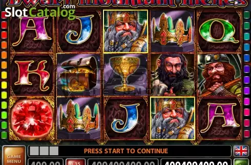 Скрин3. Dwarf Mountain Riches слот