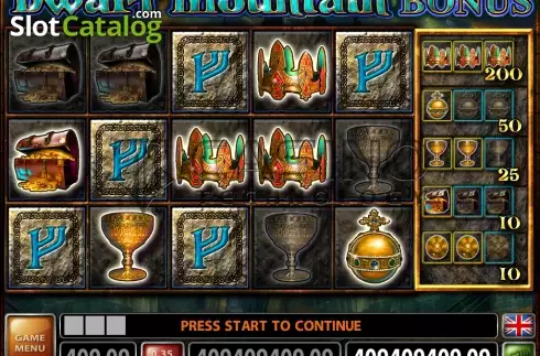 Скрин5. Dwarf Mountain Riches слот