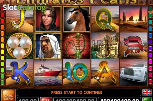 Скрин2. Emirates Pearls слот
