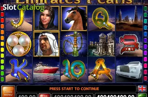 Скрин3. Emirates Pearls слот