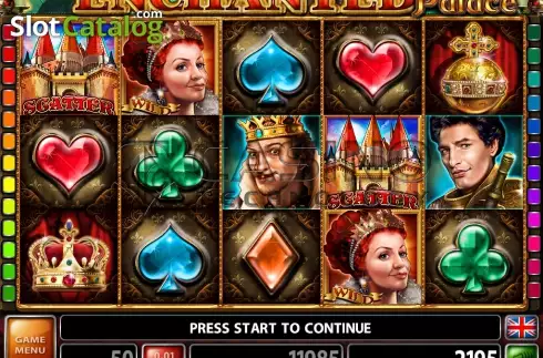 Скрин2. Enchanted Palace слот