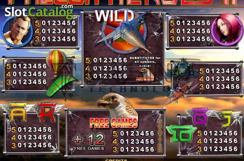 Скрин4. Falcon Heroes 2 слот