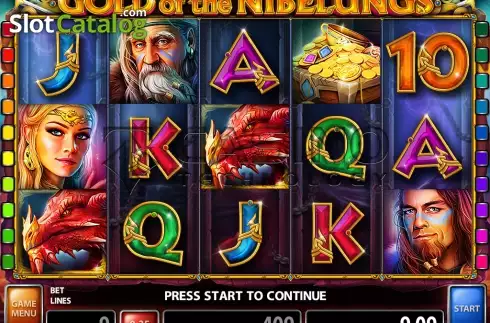 Скрин2. Gold Of The Nibelungs слот