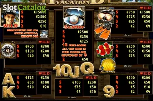 Скрин6. Island Vacation слот
