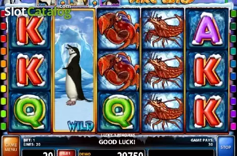 Скрин3. Lucky 3 Penguins слот