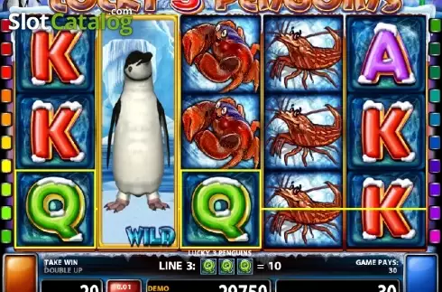 Скрин4. Lucky 3 Penguins слот